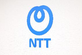 NTT signage and logo